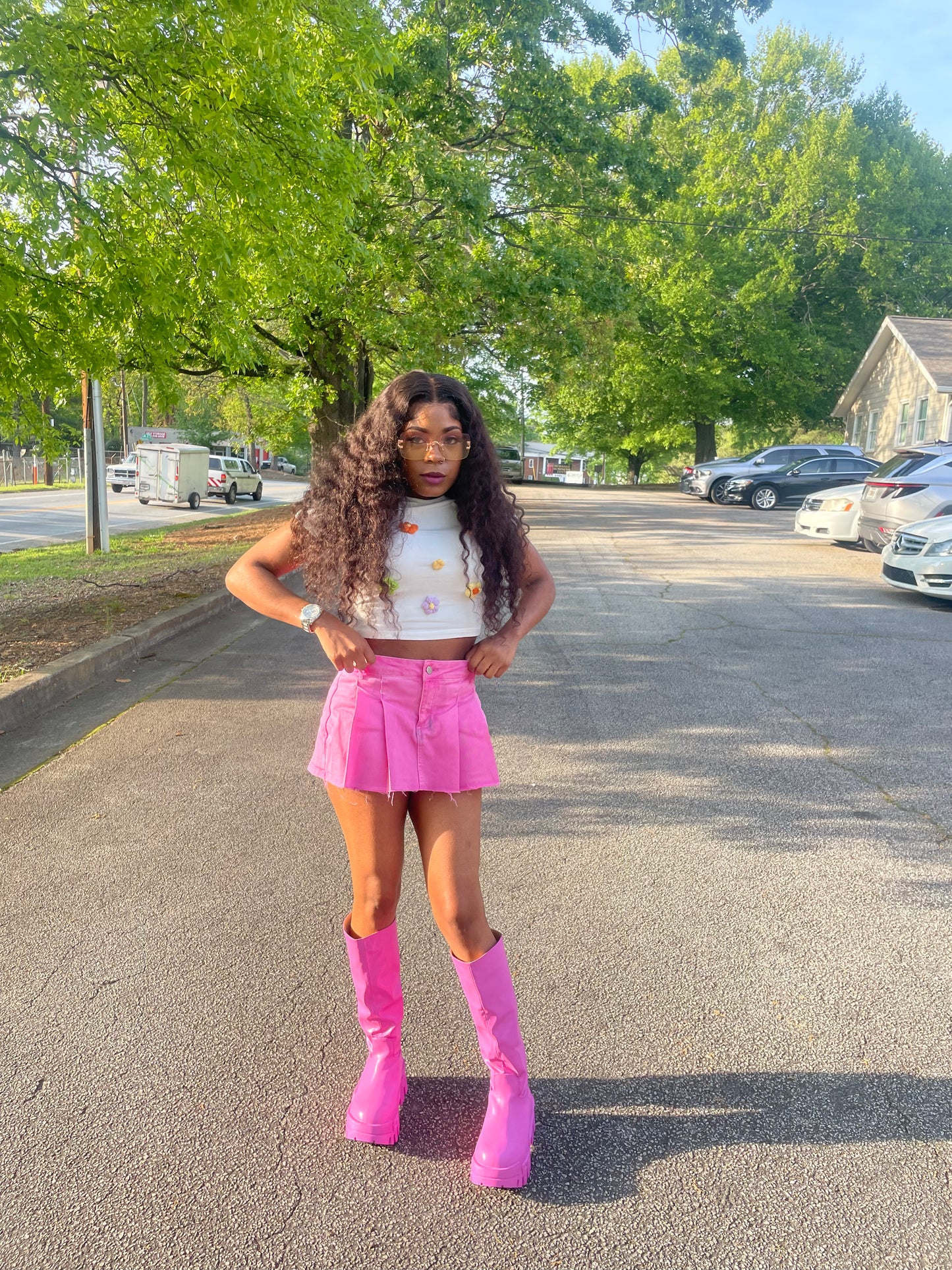 Exotic Wave Closure Wig