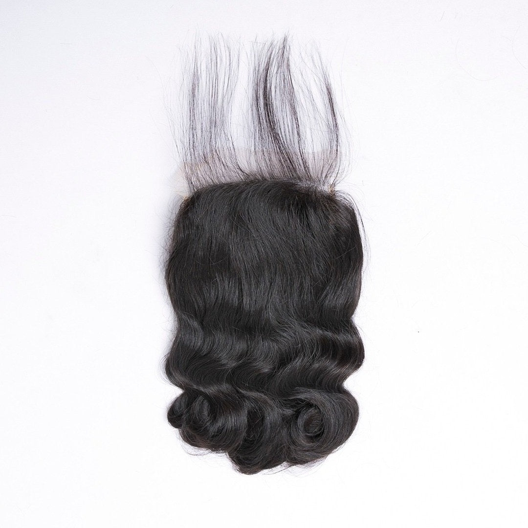 Raw Transparent 5x5 Closure