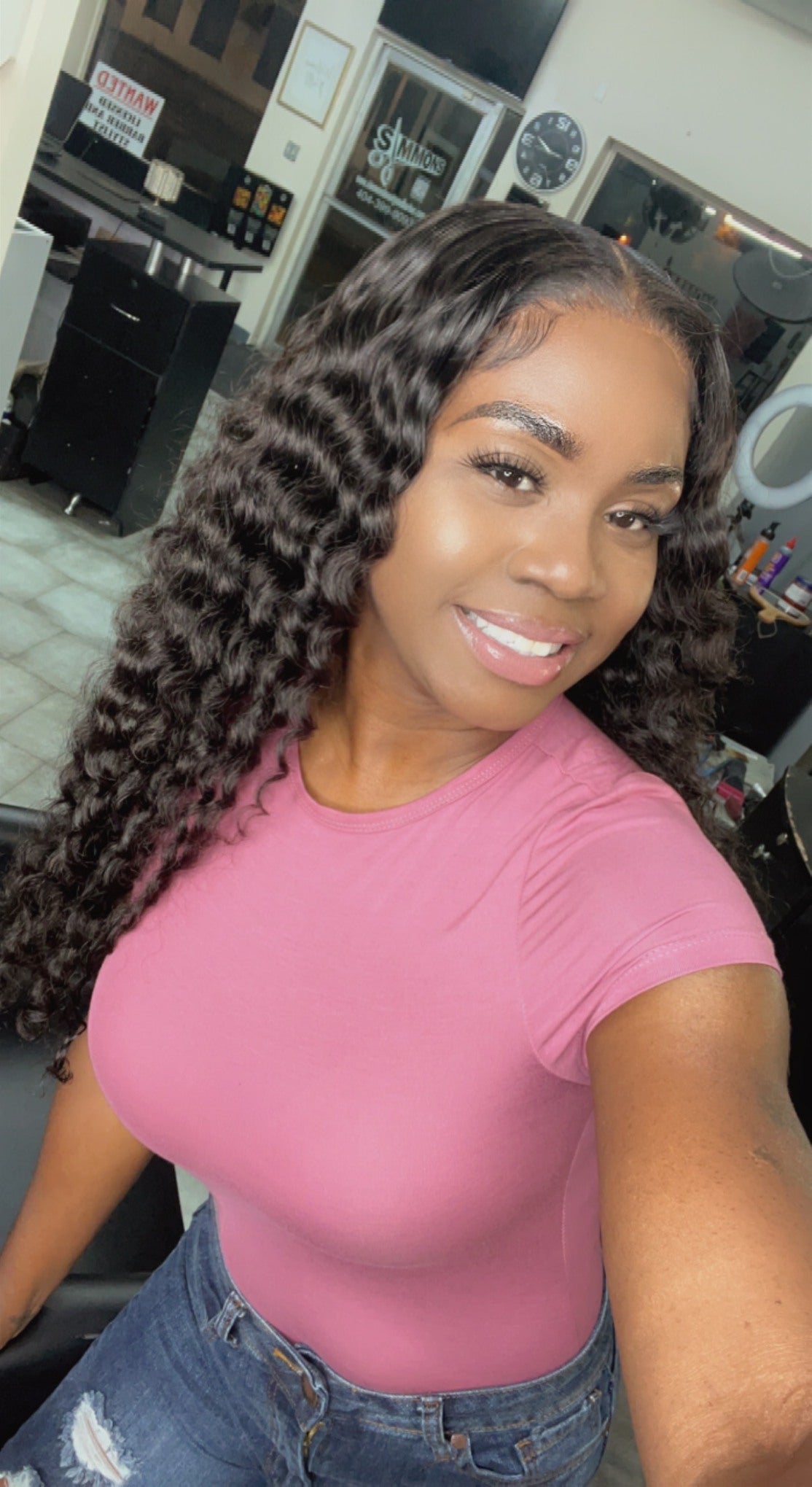 Exotic Wave Closure Wig