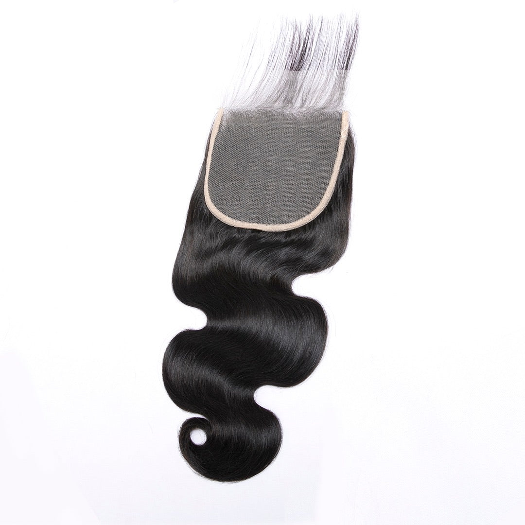 Raw Transparent 5x5 Closure