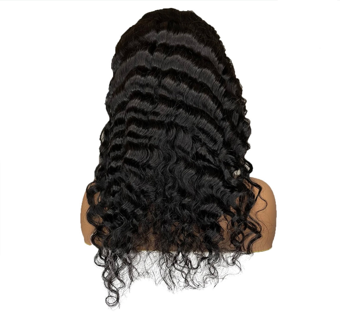 Virgin Transparent Lace Closure Wigs